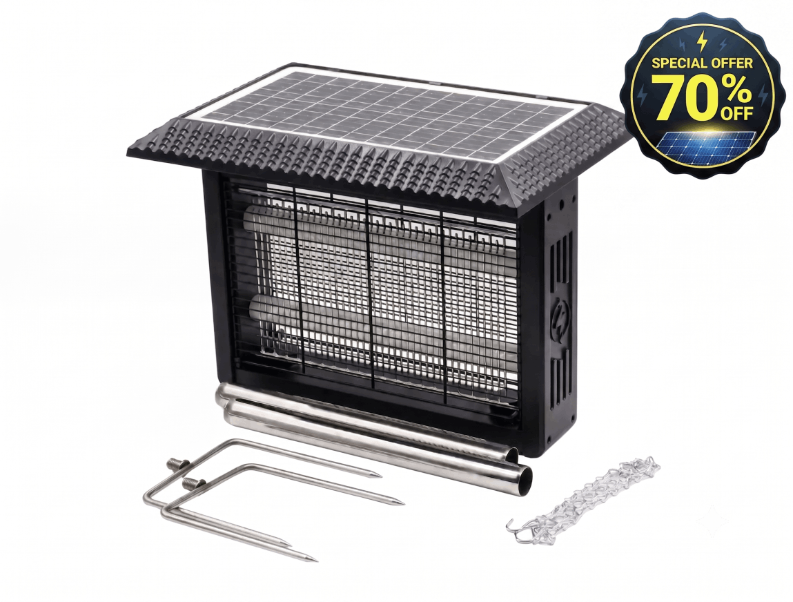 NovaVolt Solar Bug Zapper Special Massive Discount Offer of 70%